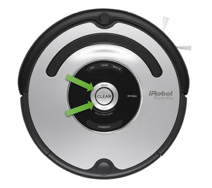 Motor de cepillo sin detector de suciedad para Roomba serie 500/600